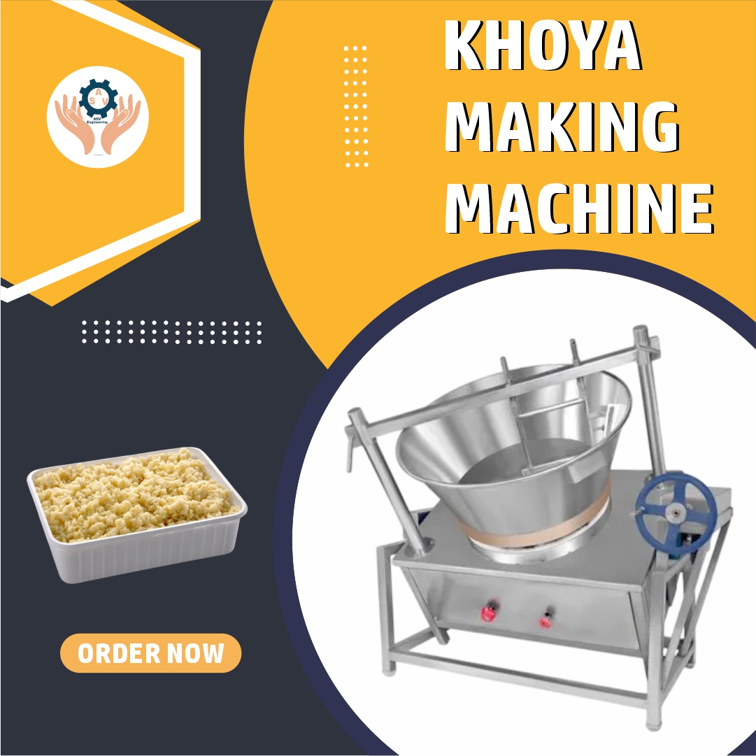 Fully Automatic & Heavy-Duty Khoya Making Machine – High Efficiency Mawa Production